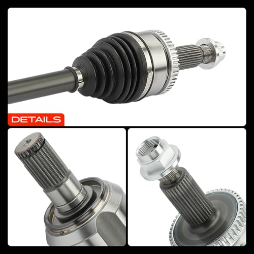 A-Premium Front Left Driver Side CV Axle Shaft Assembly - style: Front Driver Side