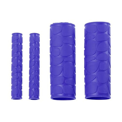 1 1/8" / 29mm 1 1/8" / 29mm Motorcycle Hand Grips Cover Kit Non Slip Rubber Handlebar Grips for Motorcycle Scooter Bicycle ATV Blue 1 Set - color: Blue