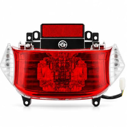 GY6 LED Rear Tail Light Assembly for 50cc 125cc 150cc Scooters and Mopeds