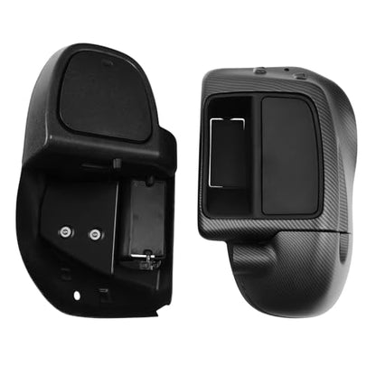 SLMOTO Motorcycle Lower Vented Leg Fairing Glove Box Fits for Harley Air-Cooled Touring Road King Street Glide Road Glide Electra Glide 2014-2023 CVO Limited 2018-2020 - color: For Harley Touring 14-2023