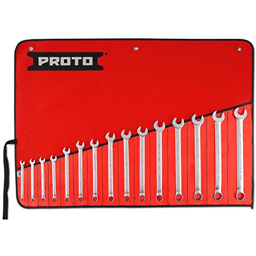 15 Piece Satin Metric Combination ASD Wrench Set 12 PT