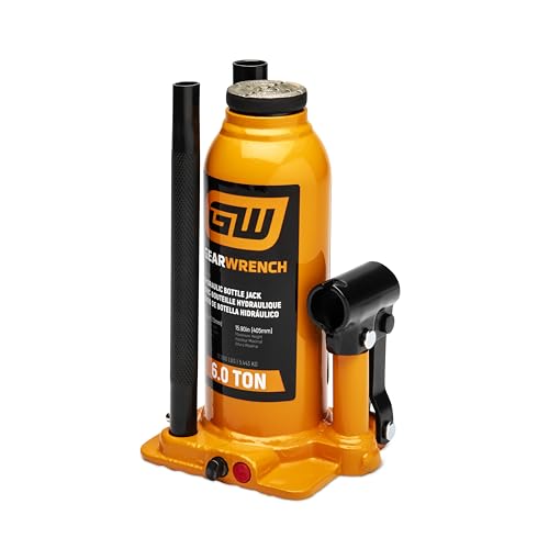 GEARWRENCH 6 Ton Hydraulic Bottle Jack | GWHBJ6T - style: 6 Ton