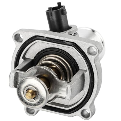 Upgrade Aluminium Thermostat Housing Assembly Compatible with Chevy Aveo5 2009-2011 Cruze 2011-2016 Sonic 2012-2018 Trax 2013-2018,Pontiac G3 2009-2010 - Replaces 902-821 96984104 55564891 55578419 - color: 55564891