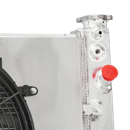 ALLOYWORKS 3 Row RADIATOR Shroud Fan For F-body 1993-2002 CHEVY CAMARO Z28 SS/PONTIAC FIREBIRD