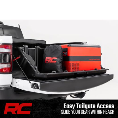 Rough Country Truck Bed Cargo Storage Box - size: 56-Inch Bed Opening | Full Size Bed