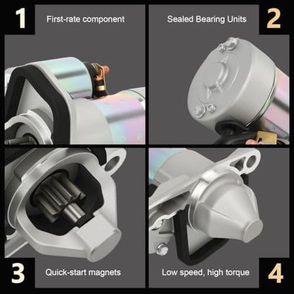 17982 Starter for Nissan Sentra 2013-2019 1.8L Juke 2011-2017 1.6L - style: 17982N