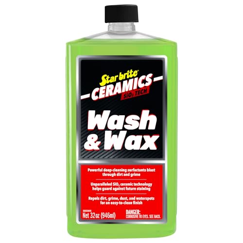 STAR BRITE Ceramic Wash & Wax - SiO2-Infused, Watermelon Scent