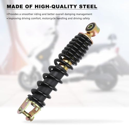 Minho Motorcycle Single Rear Shock Assembies 230MM/9.06" in Heavy Iron Material Compatible with Chinese GY6 50cc Scooter Mopeds Taotao ATM50 - size: 230mm