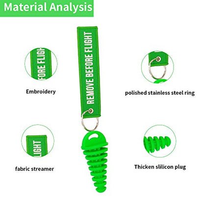 0.6"-1.5" Wash Plugs, Mufflers Exhaust Silencer Motorcycle Dirt Bike,Green - color: Green