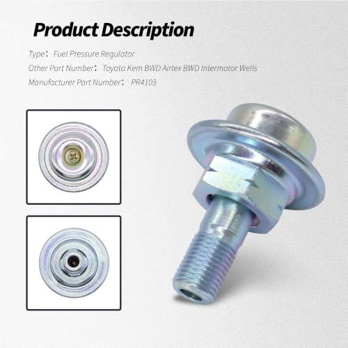 PR4103 23270-50010 Fuel Injection Pressure Regulator - style: PR4103