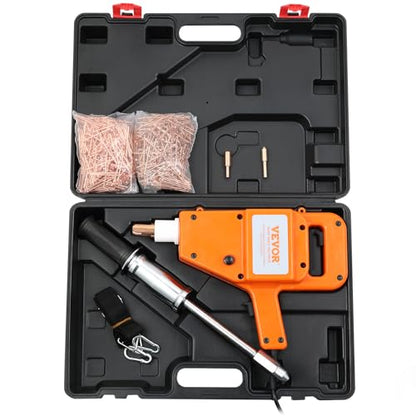 VEVOR Stud Welder Dent Repair Kit, 1600A Stud Welder Kit, 800VA Spot Welder Stud, 110V Welder Stud Kit, Stud Gun Dent Puller Kit with Complete Accessories, Dent Welder Repair for Auto Body Repairing