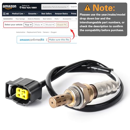 Nifeida 350-34039 15511 O2 Oxygen Sensor for Ram 1500 2500 3500 2012-2018 for Jeep Grand Cherokee 2012-2019 for Dodge Grand Caravan 2011-2019 for Chrysler Town & Country 2011-2016 - size: 350-34039