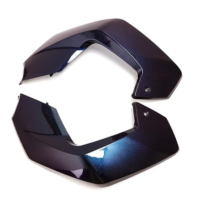 Mokuo Motorcycle Fairing Kit in ABS Material Compatible with Honda Grom Msx 125 SF 2013-2016, Purple Color with Chromatic Effect - style: Purple
