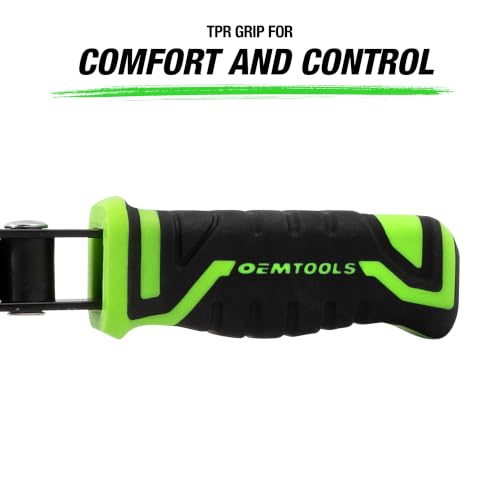 OEMTOOLS 87116 4-in-1 Swivel Oil Filter Wrench, Oil Filter Wrench Set Heavy Duty, Fits Filters Sized 2-3/8" to 4-3/8" in Diameter, Green and Black - size: 2-3/8" - 4-3/8" (4-in-1 Adjustable)