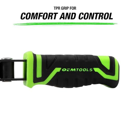 OEMTOOLS 87116 4-in-1 Swivel Oil Filter Wrench, Oil Filter Wrench Set Heavy Duty, Fits Filters Sized 2-3/8" to 4-3/8" in Diameter, Green and Black - size: 2-3/8" - 4-3/8" (4-in-1 Adjustable)
