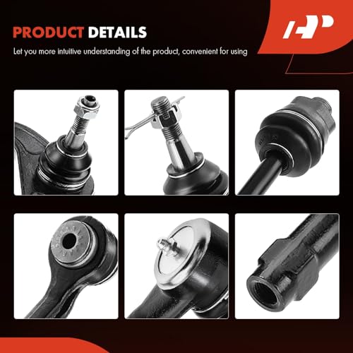 A-Premium 8Pcs Front Suspension Kit, Upper Control Arm, Lower Ball Joint - style: 8Pcs Suspension Kit