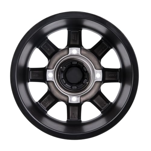 (2 Pack) 4/156 Tusk Cascade Wheel 12x7 4.0 + 3.0 Machined/Black For Yamaha RAPTOR 700 2006-2025