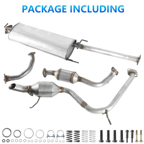 Muffler Exhaust System Kit Compatible with Toyota RAV4 2013-2018 2.5L