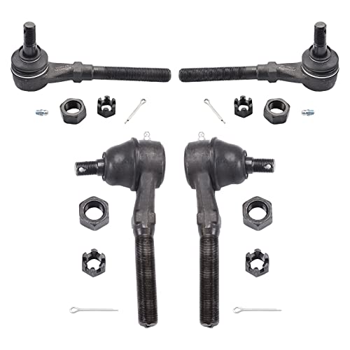 ASTARPRO 4WD 4pcs Front Tie Rods Inner And Outer Complete Kit Compatible With Ford Expedition F-150 F-250 Lincoln Navigator