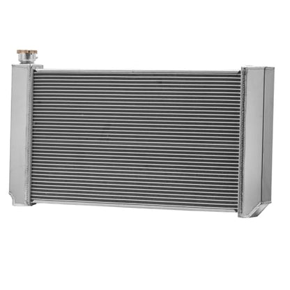 3 Row Aluminum Radiator Shroud Fan for 1988-1994 Chevy S10 Blazer GMC S15 4.3L V6 AT, Full Performance Aluminium Radiators, Automotive Replacement Radiator
