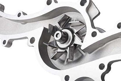 AUQDD AW6037 Professional Water Pump Kit With Gasket Fit For (Engine 4.0L V6 Only) 2005-2011(TO 10/2010) Toyota Tundra /2003-2009 4Runner /2007-2009 FJ Cruiser /2005-2015 Tacoma - size: AW6037