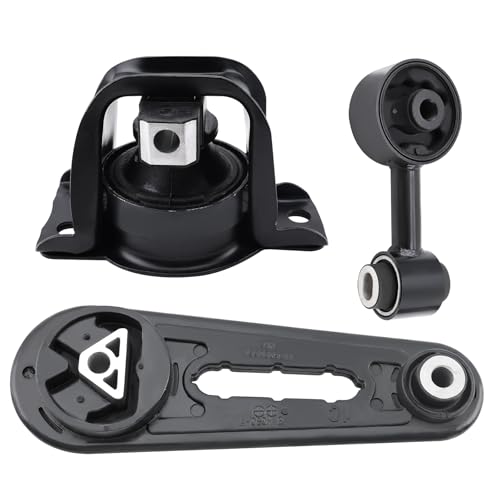 Engine Motor and Transmission Mount Kit Compatible with Cube 2009-2014 - size: 2007-2012 Versa