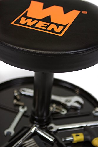WEN 73012T 300-Pound Capacity Pneumatic Rolling Mechanic Stool - style: Mechanic Seat