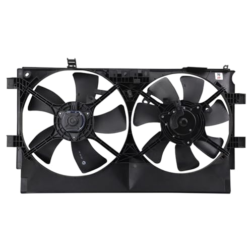 TRQ Radiator Dual Cooling Fan Assembly - style: RFA73760