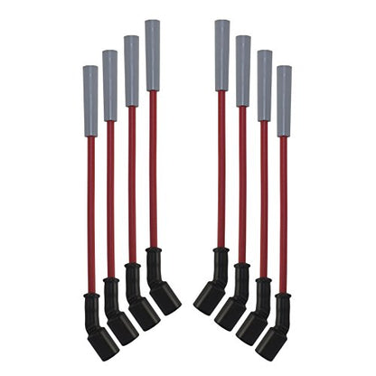 Hinson Red Truck/SUV Performance Spark Plug Wire Set for GM 4.8L 5.3L 6.0L 6.2L