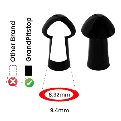 GRAND PITSTOP 21 Pcs Tubeless Tire Plugger Repair Kit with Multi-funcional Plier for Punctures and Flats on Cars, Motorcycles, ATV, RV, SUV, Trailer, Trucks & Tractors (15 Mushroom Plugs) - color: Mini Plug With Hole+15 Plugs