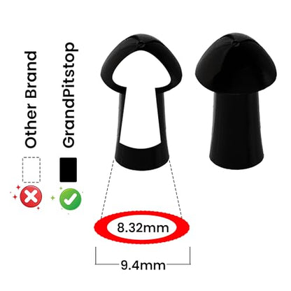 GRAND PITSTOP Tubeless Tire Gun Puncture Repair Kit with Mushroom Plug for Tyre Punctures and Flats on Cars, Motorcycles, ATV, Trucks & Tractors (Gun Puncture Kit with Hole 15 Plugs, Black) - color: Gun Puncture With Hole+30 Plugs