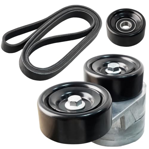 39142 Engine Belt Tensioner Serpentine Belt Drive Idler Pulley Kit - size: 90K-39142