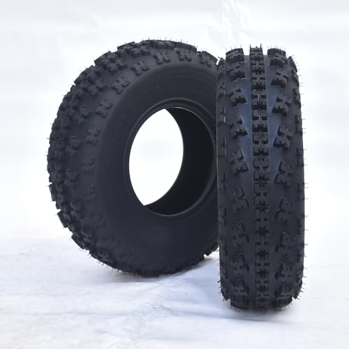 22x10-10 ATV/UTV Tires Sand Off-Road Tires 22x10-10, All Terrain 15mm Tread Depth 22x10x10, 6 PR,Set of 2 ATV Tires, Tubeless - size: AT22x10-10-6PR