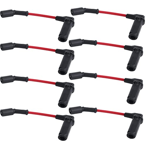AC PERFORMANCE 9748RR High Performance Spark Plug Wire Set - style: 9748RR