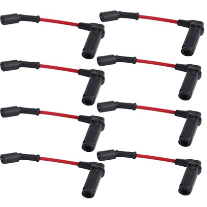AC PERFORMANCE 9748RR High Performance Spark Plug Wire Set - style: 9748RR