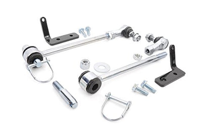 Rough Country Front Sway Bar Disconnects for Jeep Wrangler JK (2007-2018) with 2.5" Lift - Pair