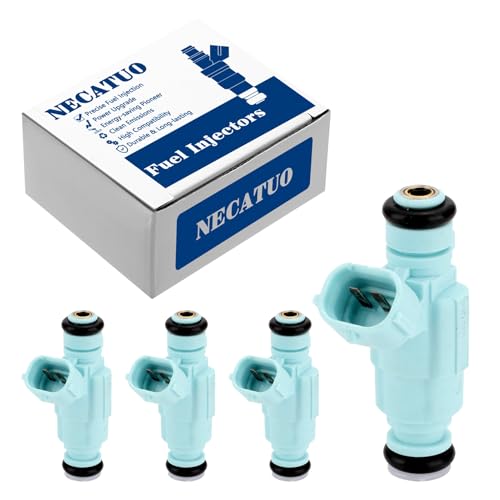 Set of 4 Fuel Injectors - Compatible with Hyundai Elantra 2007-2012 Kia Soul 2010-2011 Spectra 2007-2009 Except Calif 2.0L L4 - Replaces FJ1012 35310-23800 842-12345 - color: Set of 4, size: FJ1012