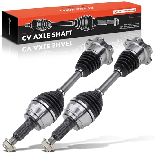 A-Premium Set of 2 Front CV Axle Shaft Assembly - style: Front Driver and Passenger Side