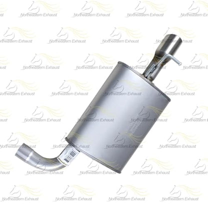 Exhaust Passenger Side Muffler Compatible with Ford Explorer 2012-2015 2.0L | Stainless Steel | Northeastern Exhaust | Includes Clamp | Direct-Fit Replacement - color: Passenger Side Muffler