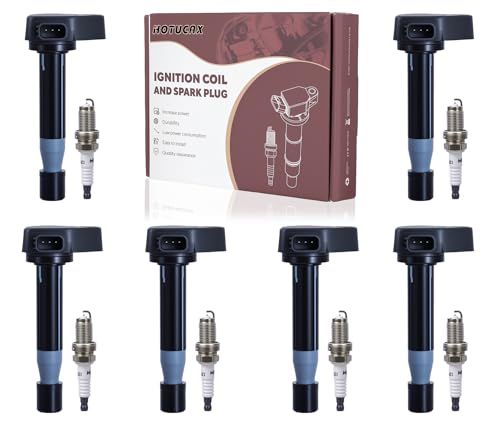 UF242 Ignition Coils & Spark Plugs Tune Up Kit, 6 Pack - size: UF242 & Spark Plug
