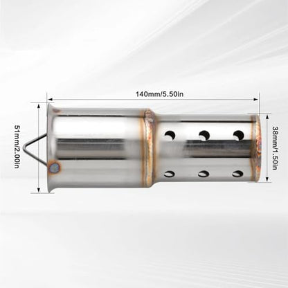 Universal Motorcycle DB Killer 51mm 2 Inch Exhaust Baffle - size: Style A