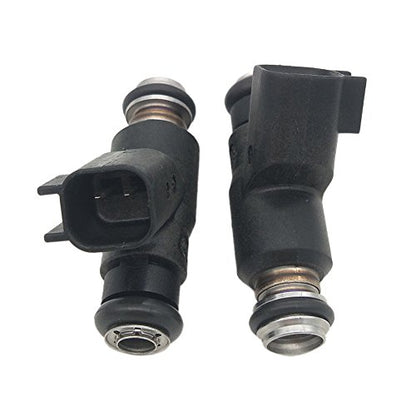 27709-06A 2pcs Set Fuel Injector 6 Holes Replacement for 2006-2015 Harley Davidson Motorcycle 25 Degree 27625-06 R2025DEG