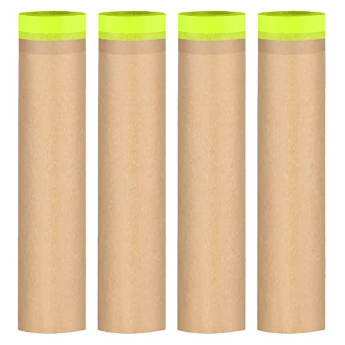 4 Pack Masking Paper, 20" X 200feet, Tape and Drape - style: 4 pack(20")