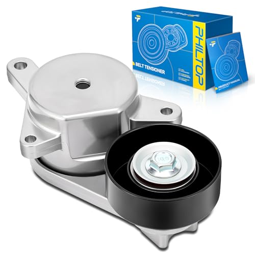 PHILTOP Belt Tensioner Assembly with Pulley Compatible with Mazda 6 2003-2008 3.0L, OE# 49370,38308,89314,3M4E6B209CC,AJ5715980,AJ5715980A,89314FN - size: for Mazda 6 2003-2008