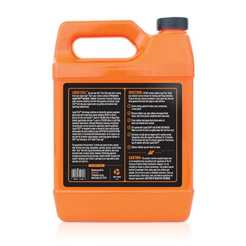 Mishimoto MMRA-LC-5050F Liquid Chill Premixed Synthetic Engine Coolant, 1 Gallon, Orange - size: 1 Gallon, style: Pre-Mixed