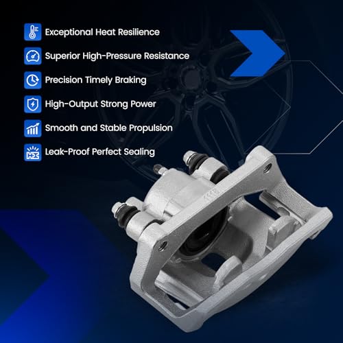 Rear Brake Caliper Assembly for Dodge Ram 1500 2002-2010 - size: Rear [18B4836 & 18B4837]