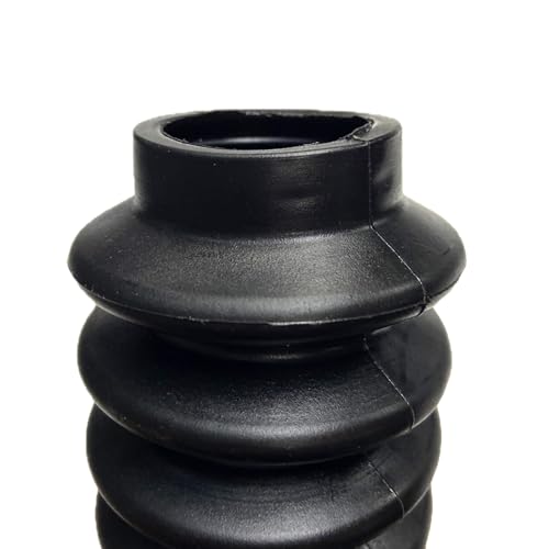 Rocky Road Universal Shock Absorber Dust Boots Covers - Set of 2 (Black) - color: Black