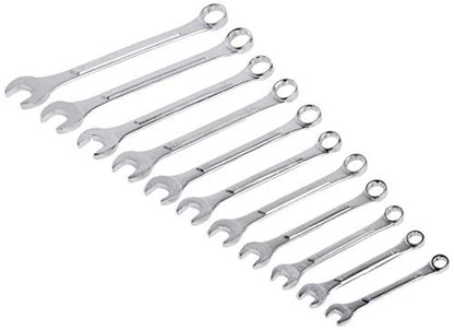Titan 17328 11-Piece Metric Raised Panel Combination Wrench Set - size: (Pack of 1)