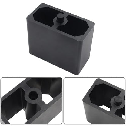 4 Inch Universal Billet Aluminum Leaf Spring Lowering Block Kit - size: 4 Inch