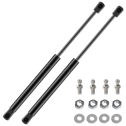 Gas Struts 15 Inch 67Lb/300N Shock with Brackets, RV Bed Storage Door Lift Kit, Gas Struts for Heavy Lid Duty Springs (Fit 56lb-78lb Lid), 2pcs (1pair) - size: 15Inch/67 Lbs